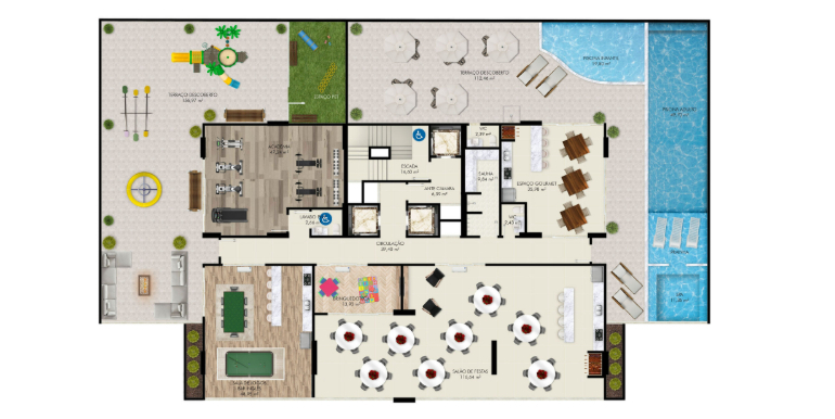 Painel 19 do empreendimento