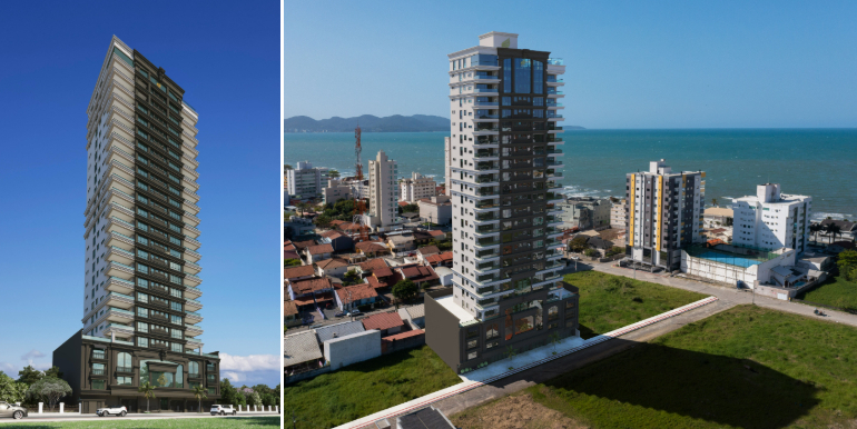 Foto 1 do Edifício Raffaele Vinci - Balneário Perequê, Porto Belo