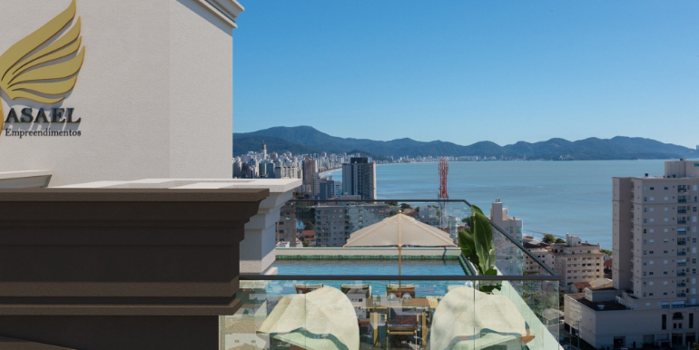 Panorama 8 do Ed. Raffaele Vinci situado em Balneário Perequê, Porto Belo