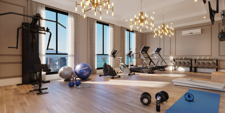 Visual 12 do Ed. Raffaele Vinci situado em Balneário Perequê, Porto Belo