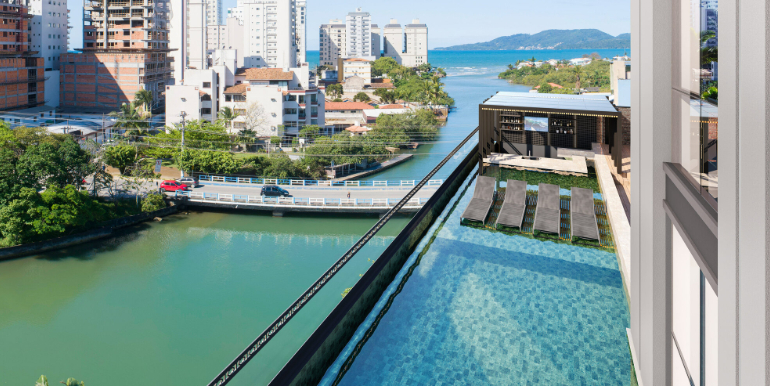 Cenário 9 do Edifício River View localizado em Balneário Perequê, Porto Belo