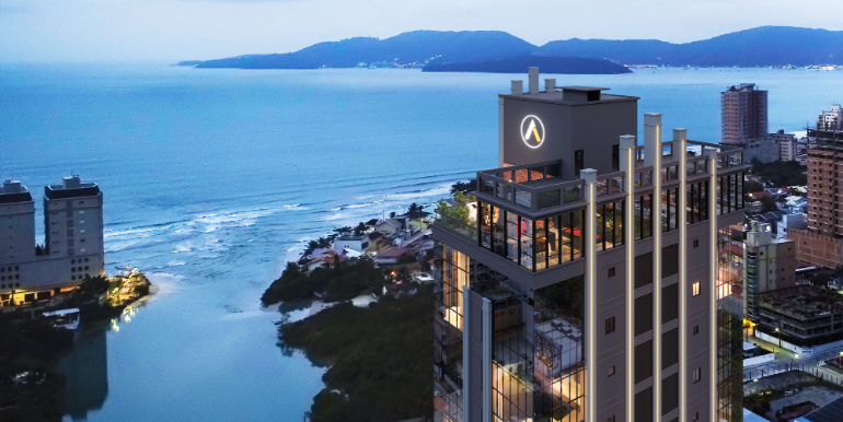 Vista 4 do Ed. River View situado em Balneário Perequê, Porto Belo