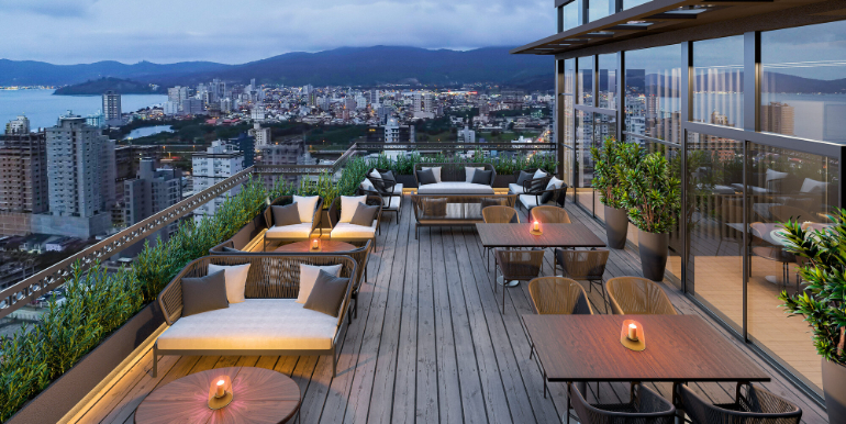 Panorama 8 do Ed. River View situado em Balneário Perequê, Porto Belo