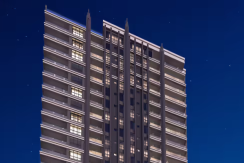 Fachada do Edifício Roma - Balneário Perequê, Porto Belo