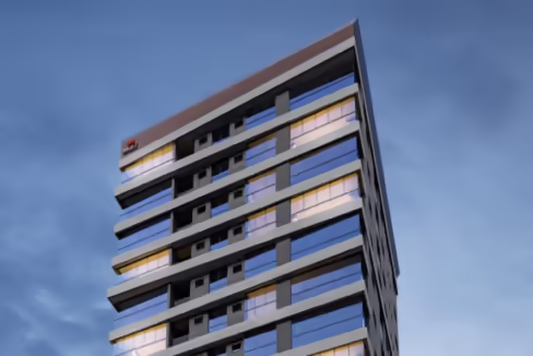 Fachada do Edifício San Pietro - Balneário Perequê, Porto Belo