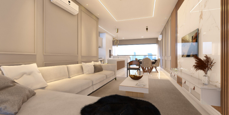 Paisagem 6 do Edifício Santa Monica Beach localizado em Balneário Perequê, Porto Belo