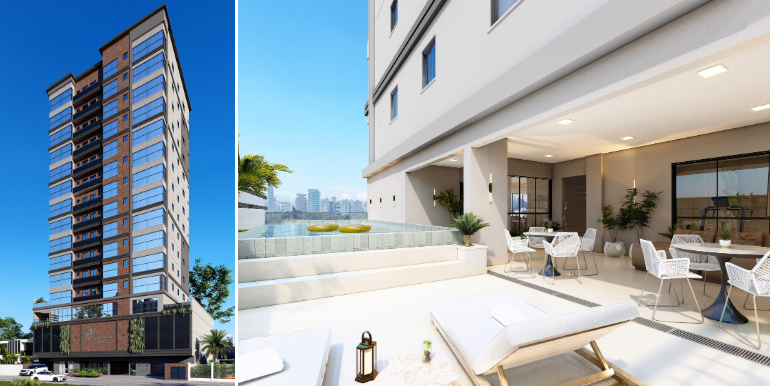 Foto 1 do Edifício Santa Monica Beach - Balneário Perequê, Porto Belo