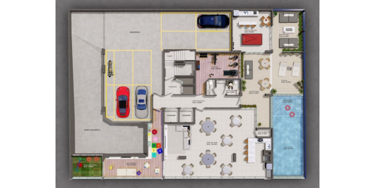 Painel 19 do empreendimento