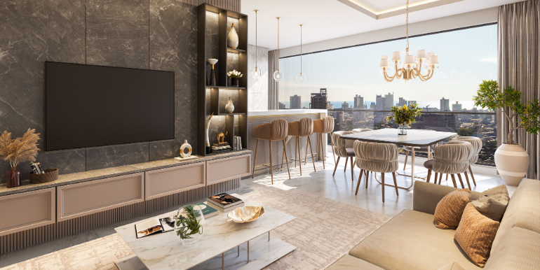 Vista 4 do Ed. Stelle Marine situado em Balneário Perequê, Porto Belo