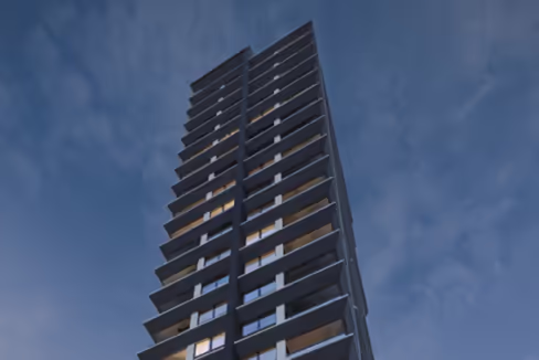 Fachada do Edifício Sun Beach - Balneário Perequê, Porto Belo