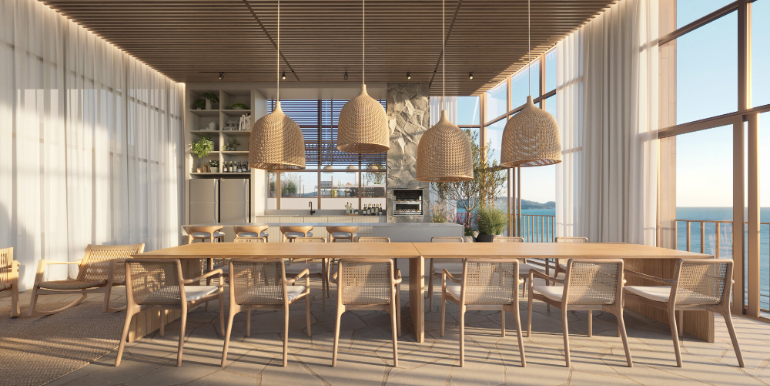 Paisagem 6 do Edifício Sunhaus Tower localizado em Balneário Perequê, Porto Belo