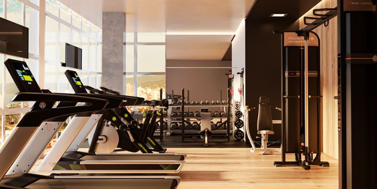 Panorama 8 do Ed. Tamurã situado em Balneário Perequê, Porto Belo