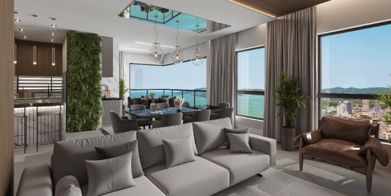 Paisagem 6 do Edifício The Level Paradise localizado em Balneário Perequê, Porto Belo