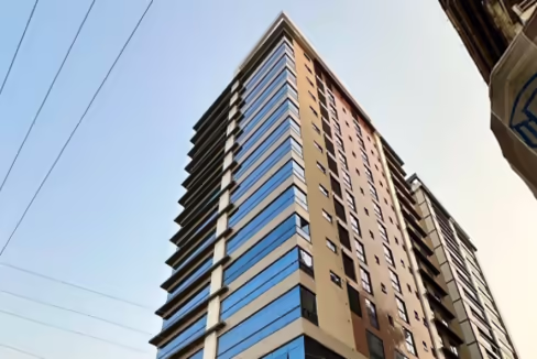 Fachada do Edifício Torri di Mare - Balneário Perequê, Porto Belo