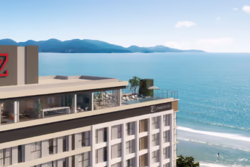 Fachada do Edifício Unic Residence - Balneário Perequê, Porto Belo