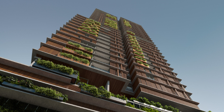 Fachada do Edifício Vibra em Porto Belo, SC