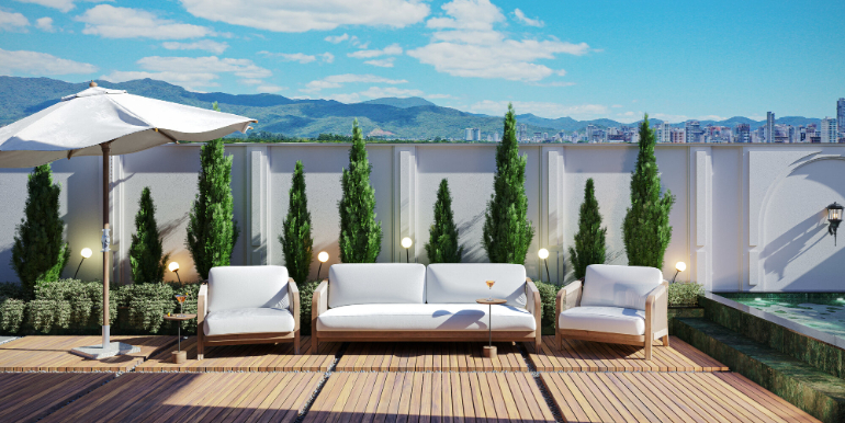 Paisagem 6 do Edifício Viva Perequê localizado em Balneário Perequê, Porto Belo