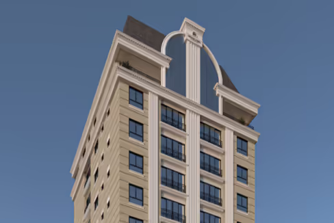 Fachada do Edifício Viva Perequê - Balneário Perequê, Porto Belo