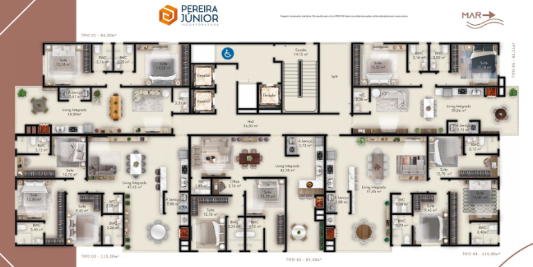 Moldura 16 do empreendimento