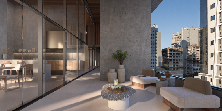 Vistalização 14 do Edifício Vibra em Balneário Perequê, Porto Belo