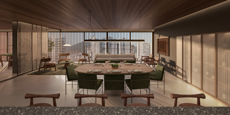 Silhueta 18 do Edifício Vibra localizado em Balneário Perequê, Porto Belo