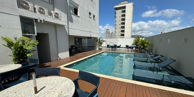 Paisagem 6 do Edifício Águas Cristalinas localizado na Meia Praia, Itapema