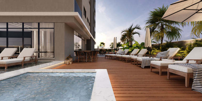 Paisagem 6 do Edifício Atlantis Tower localizado em Balneário Perequê, Porto Belo