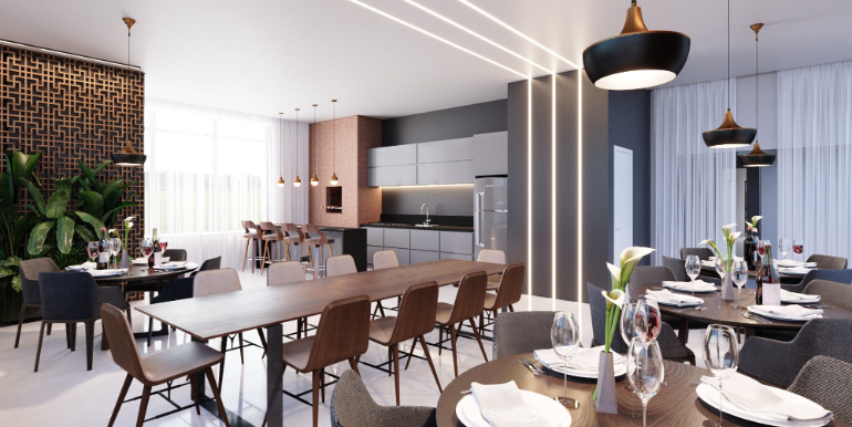 Cenário 9 do Edifício Atlantis Tower localizado em Balneário Perequê, Porto Belo