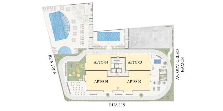 Projeção 35 do imóvel