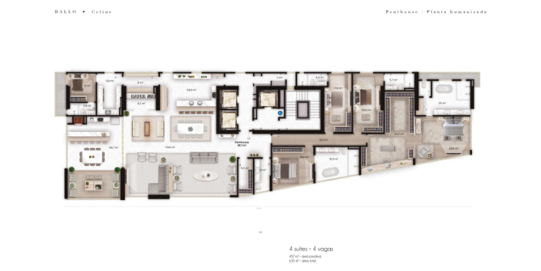 Vistalização 34 do empreendimento
