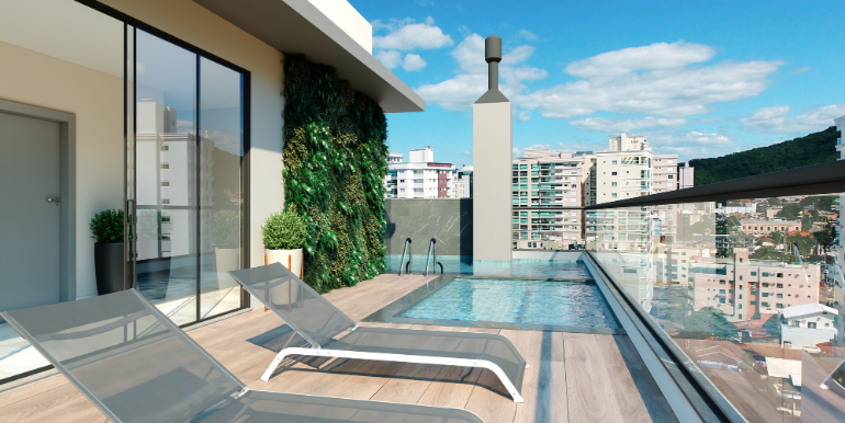 Panorama 8 do Ed. Costa Amalfitana situado em Itapema