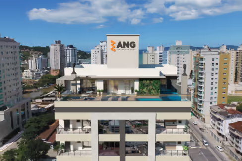 Fachada do Edifício Costa Amalfitana - Itapema