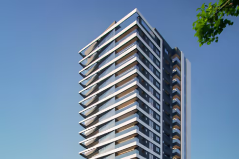 Fachada do Edifício Hudson Park - Balneário Perequê, Porto Belo