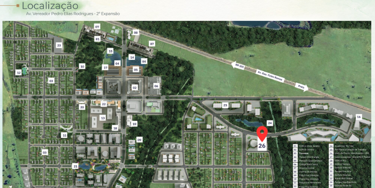 Gravura 31 do empreendimento