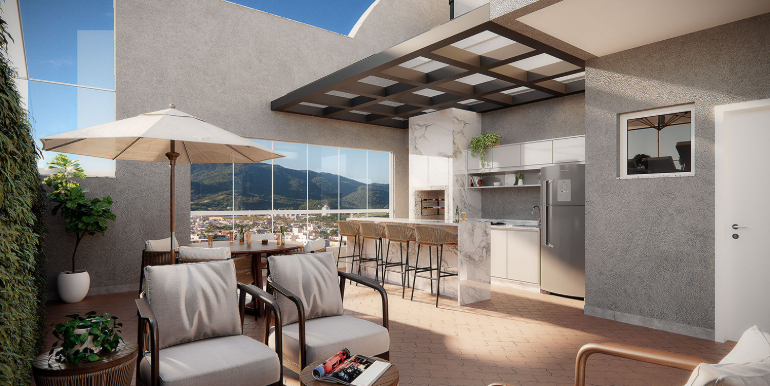 Visual 12 do Ed. Infinity View situado em Balneário Perequê, Porto Belo