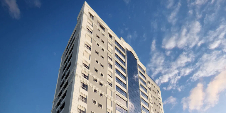 Fachada do Edifício Infinity View em Porto Belo, SC