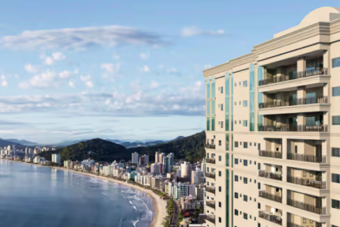 Fachada do Edifício Magnólia - Itapema