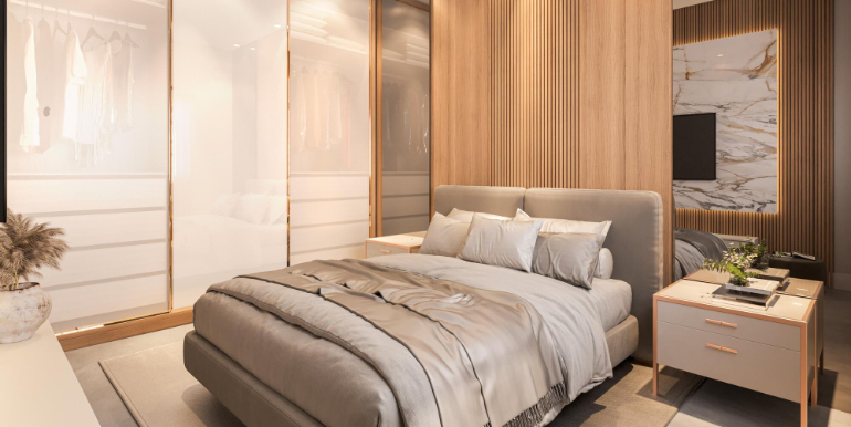 Panorama 8 do Ed. Queen Tower situado na Meia Praia, Itapema