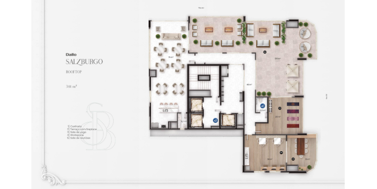 Vistalização 34 do empreendimento
