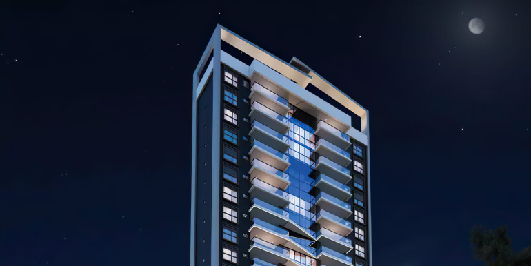 Vista 4 do Ed. Sea’s Garden situado na Meia Praia, Itapema