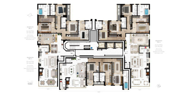 Paisagem 6 do Edifício St. Clair localizado em Itapema