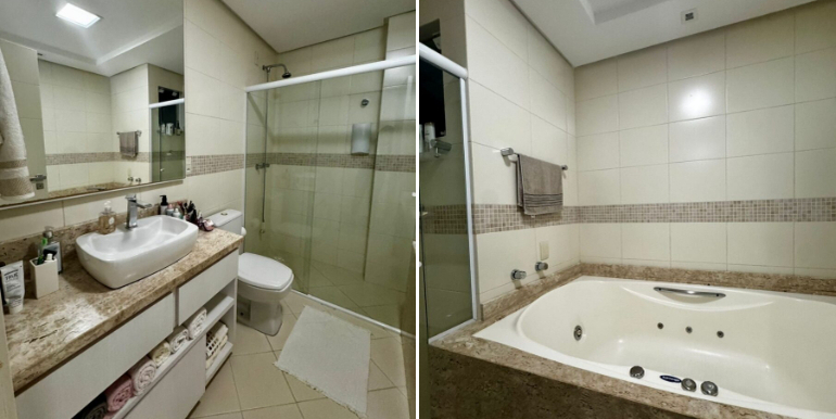 Panorama 8 do Ed. Villa do Mar situado na Meia Praia, Itapema