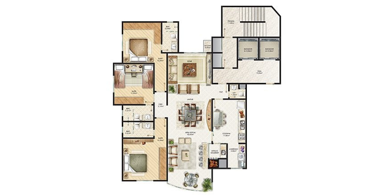 Projeção 15 da propriedade