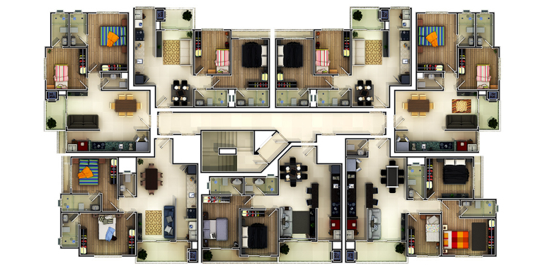 Silhueta 18 da propriedade