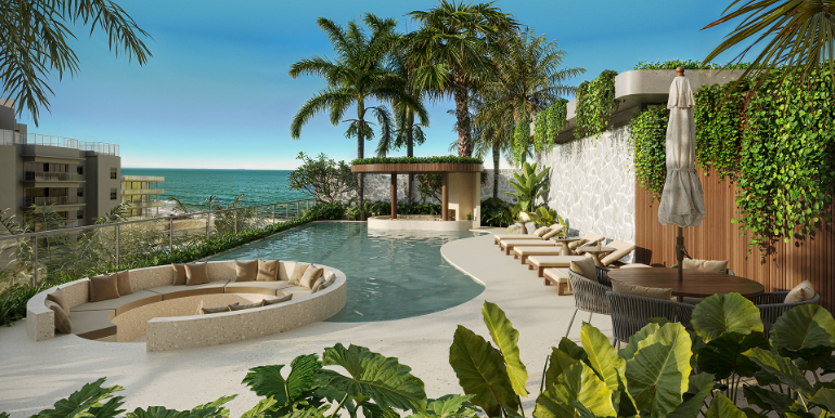 Paisagem 6 do Edifício Brava Concetto localizado na Praia Brava, Itajaí