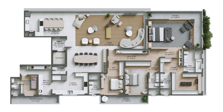 Panorama 28 do empreendimento
