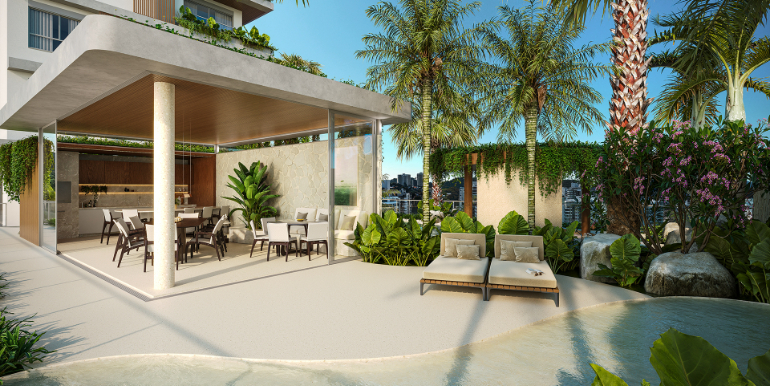 Cenário 9 do Edifício Brava Concetto localizado na Praia Brava, Itajaí