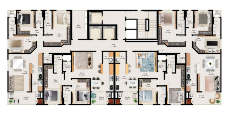 Projeção 15 da propriedade