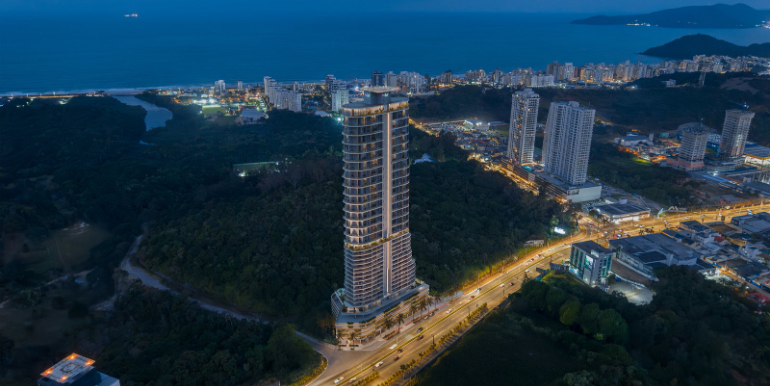 Retrato 3 do Edifício Raro localizado na Praia Brava, Itajaí