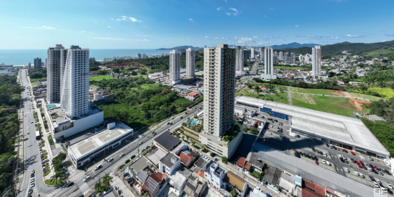 Fachada do Edifício Brava Riserva - Itajaí